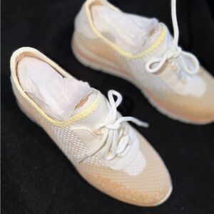 SOUL Naturalizer Beige and White Sneakers